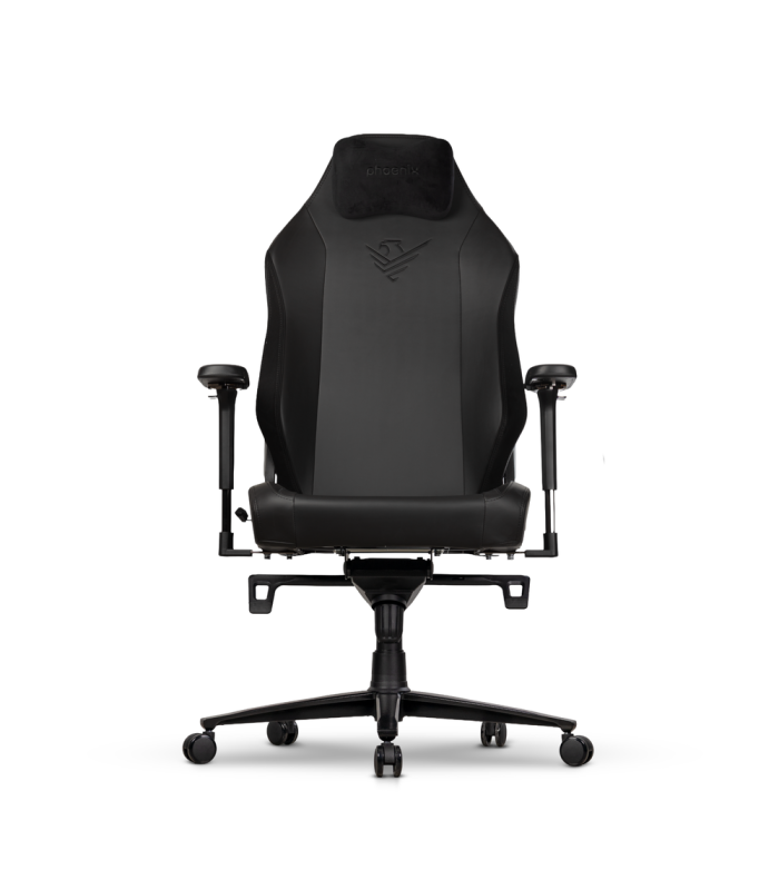 Silla gaming phoenix monarch remaster cuero napa negra talla xl