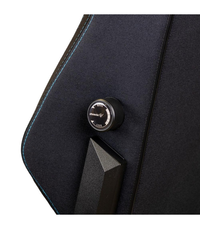 Silla gaming phoenix monarch remaster tela gris oscuro talla xl