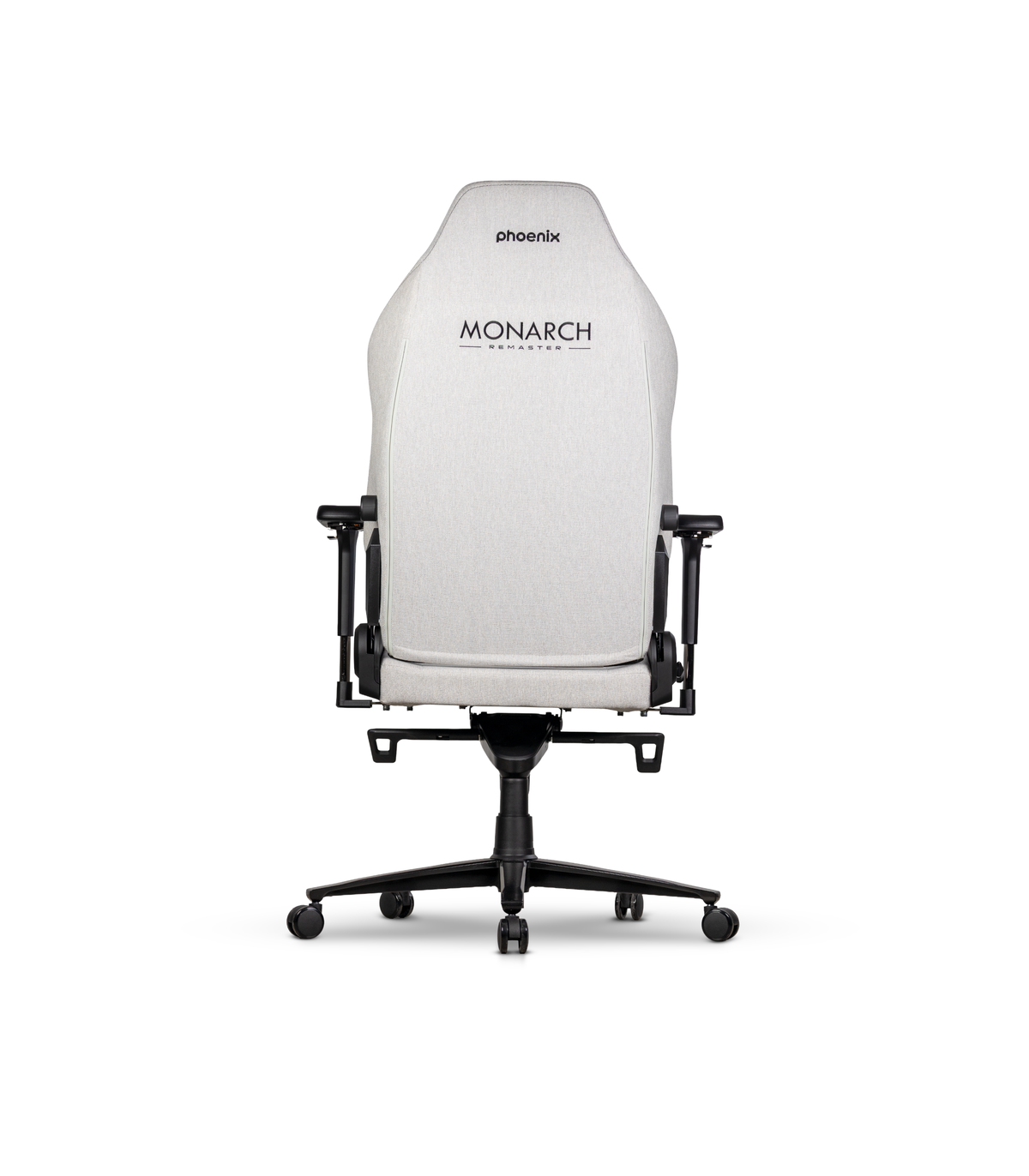 Silla gaming phoenix monarch remaster tela gris y negro talla xl