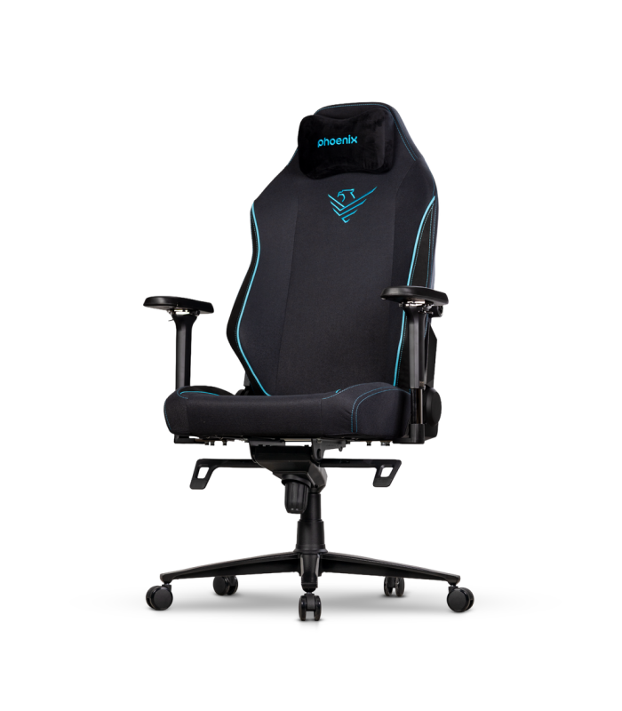 Silla gaming phoenix monarch remaster tela gris oscuro talla r
