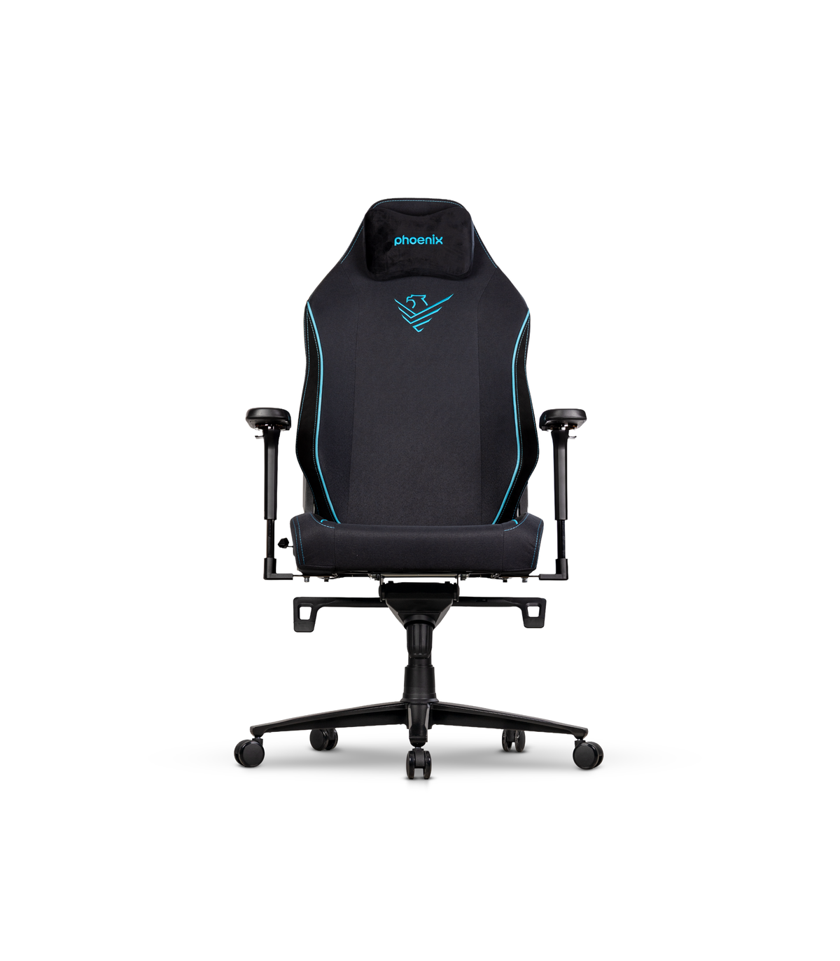 Silla gaming phoenix monarch remaster tela gris oscuro talla r