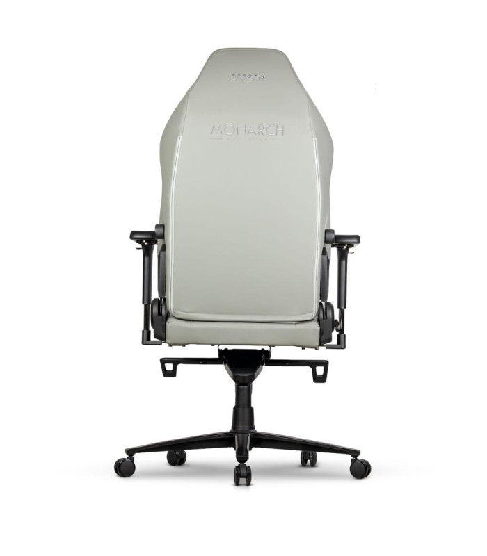 Silla gaming phoenix monarch remaster cuero napa gris talla r