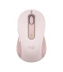 Mouse raton logitech m650 mediano optico wireless inalambrico rosa