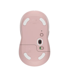 Mouse raton logitech m650 mediano optico wireless inalambrico rosa