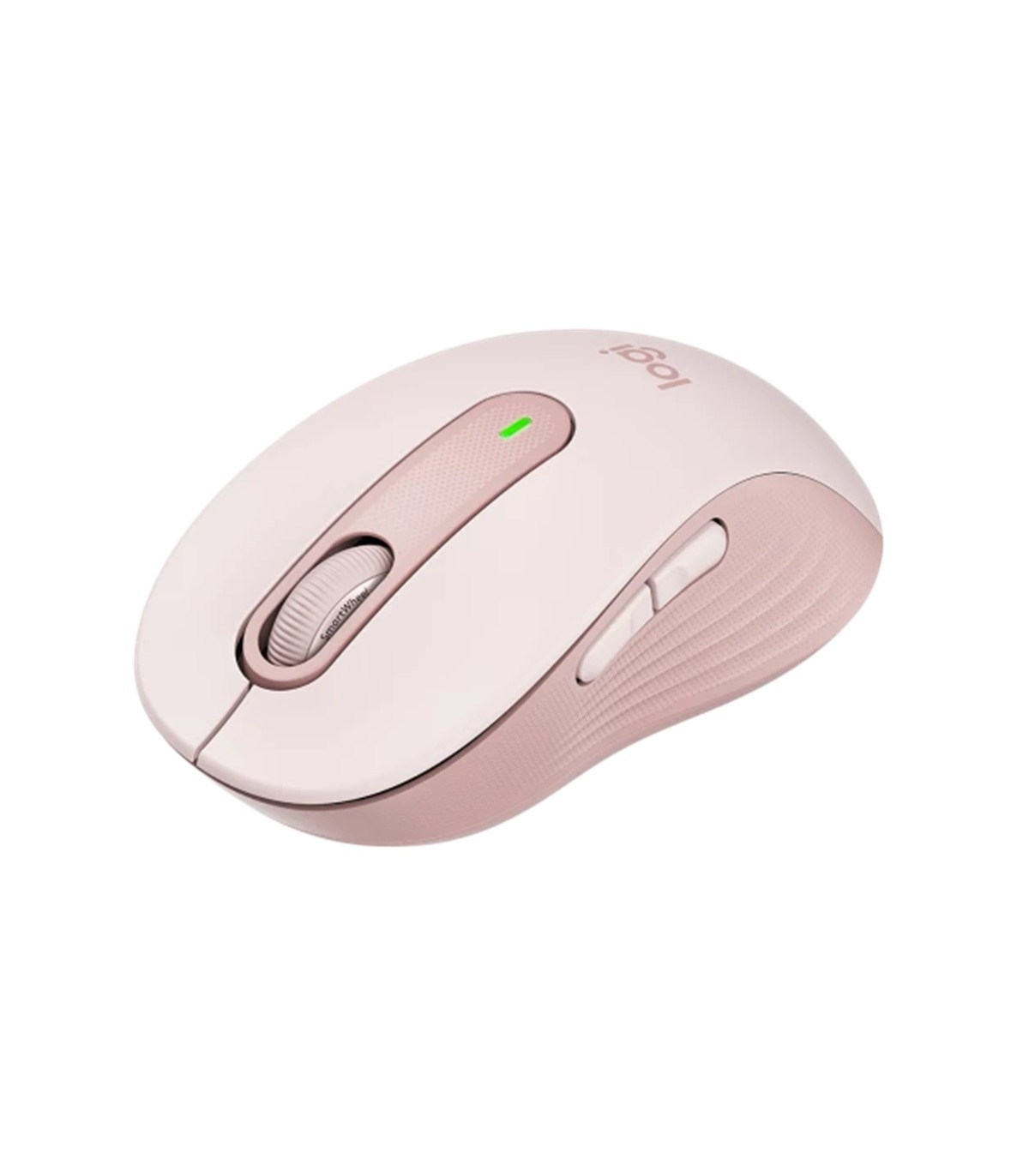 Mouse raton logitech m650 mediano optico wireless inalambrico rosa
