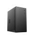 Caja ordenador coolbox m640c matx negra fuente 500w