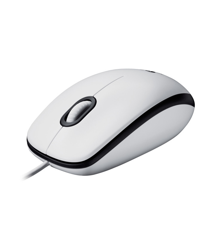 Mouse raton logitech m100 blanco usb