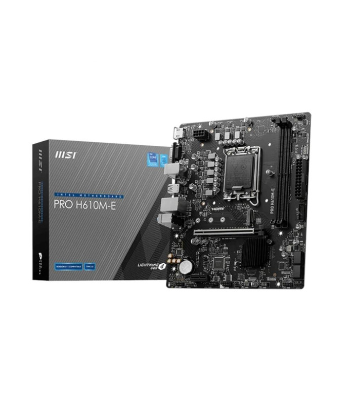 Placa base msi pro h610m - e 1700 ddr5