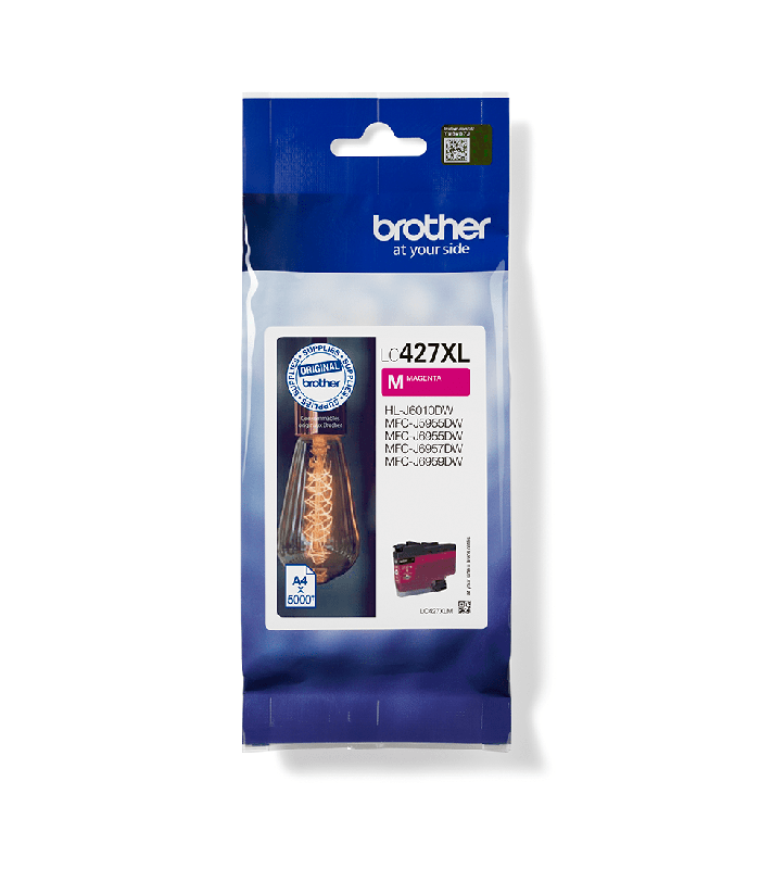 Cartucho tinta brother lc427xlm magenta