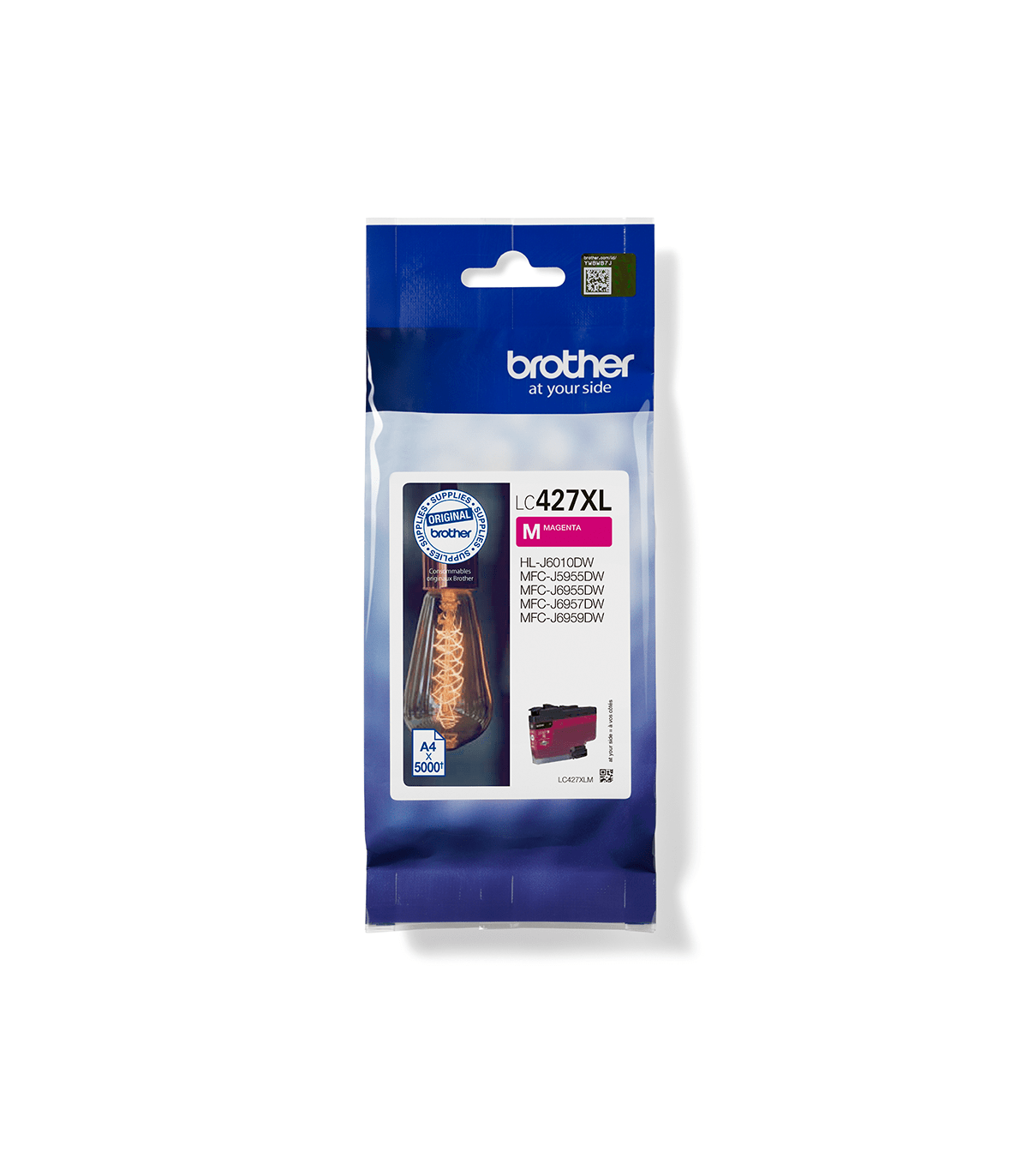 Cartucho tinta brother lc427xlm magenta