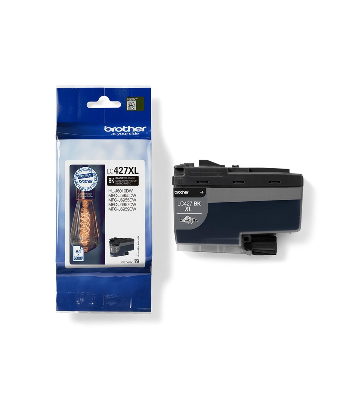 Cartucho tinta brother lc427xlbk negro