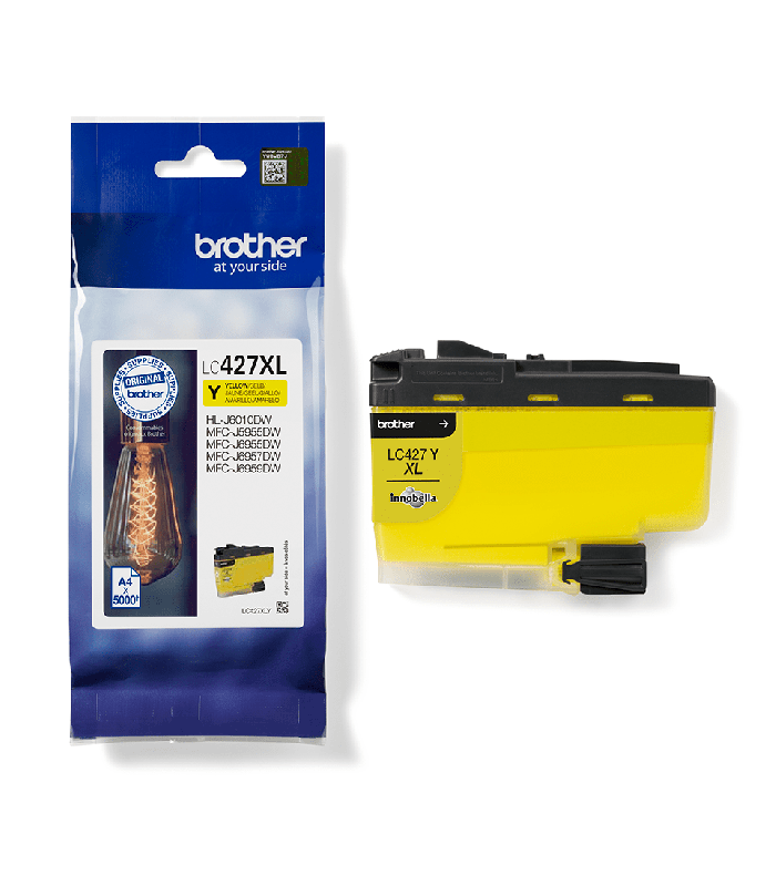 Cartucho tinta brother lc427xly amarillo