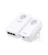 Kit de adaptadores powerline ac tp - link tl - wpa8631p kit dual band
