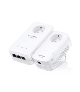 Kit de adaptadores powerline ac tp - link tl - wpa8631p kit dual band