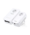 Kit de adaptadores powerline ac tp - link tl - wpa8631p kit dual band