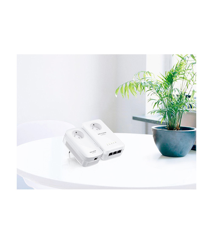 Kit de adaptadores powerline ac tp - link tl - wpa8631p kit dual band