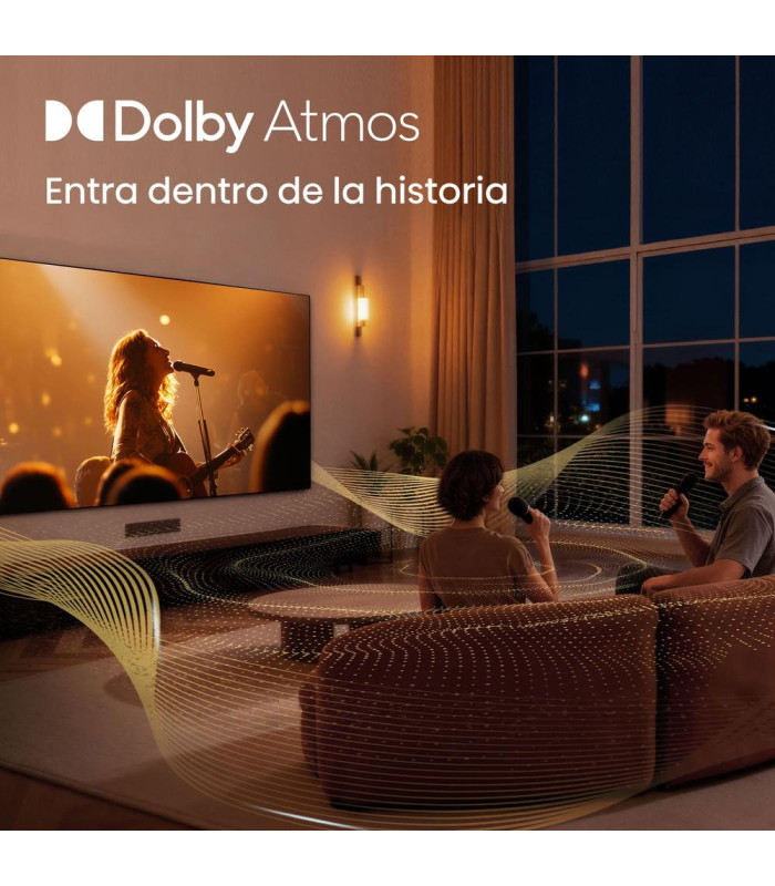 Tv hisense 40 pulgadas qled fhd - 40a5s - smart tv
