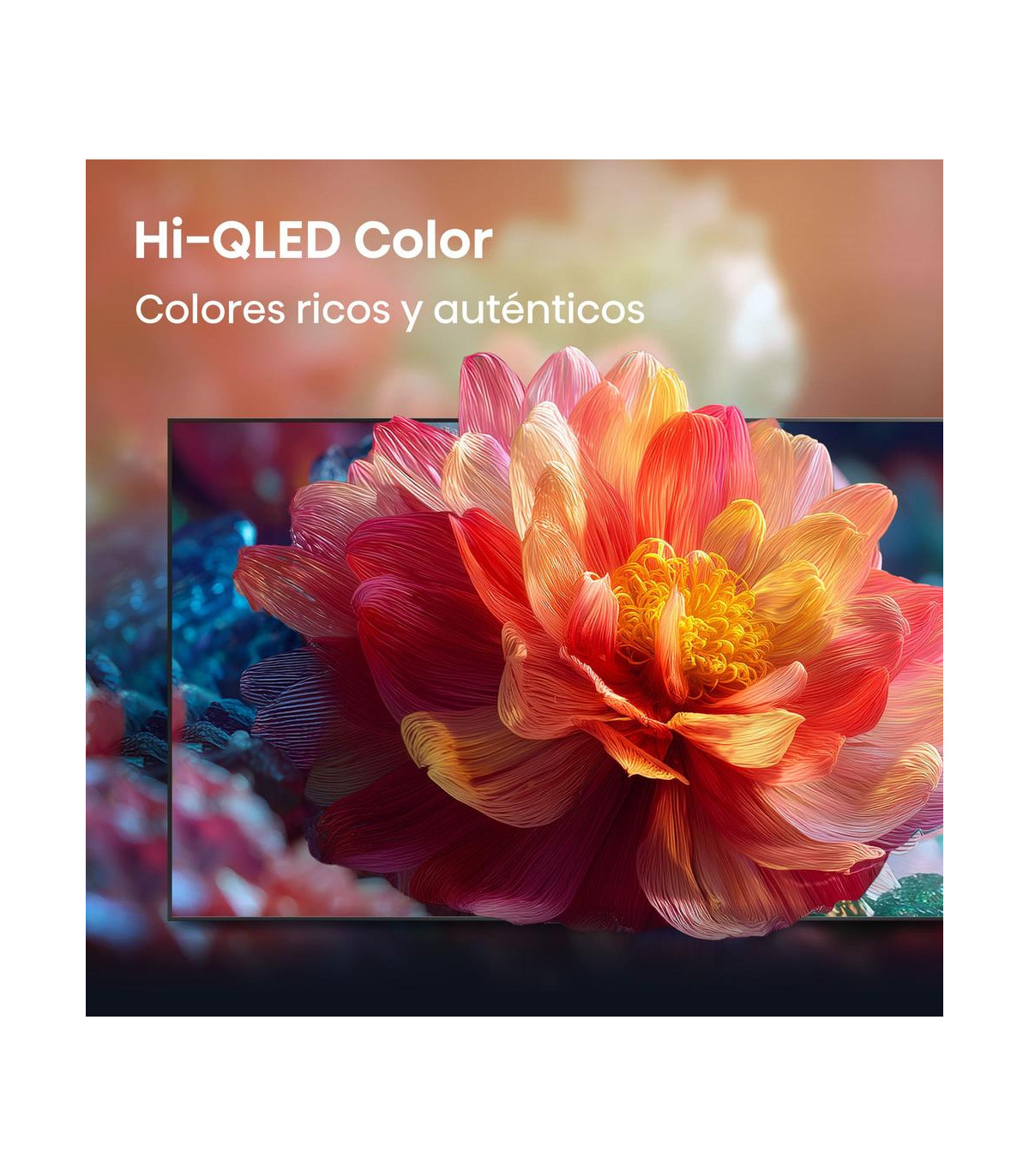 Tv hisense 43 pulgadas qled 4k uhd -  43e7s - smart tv
