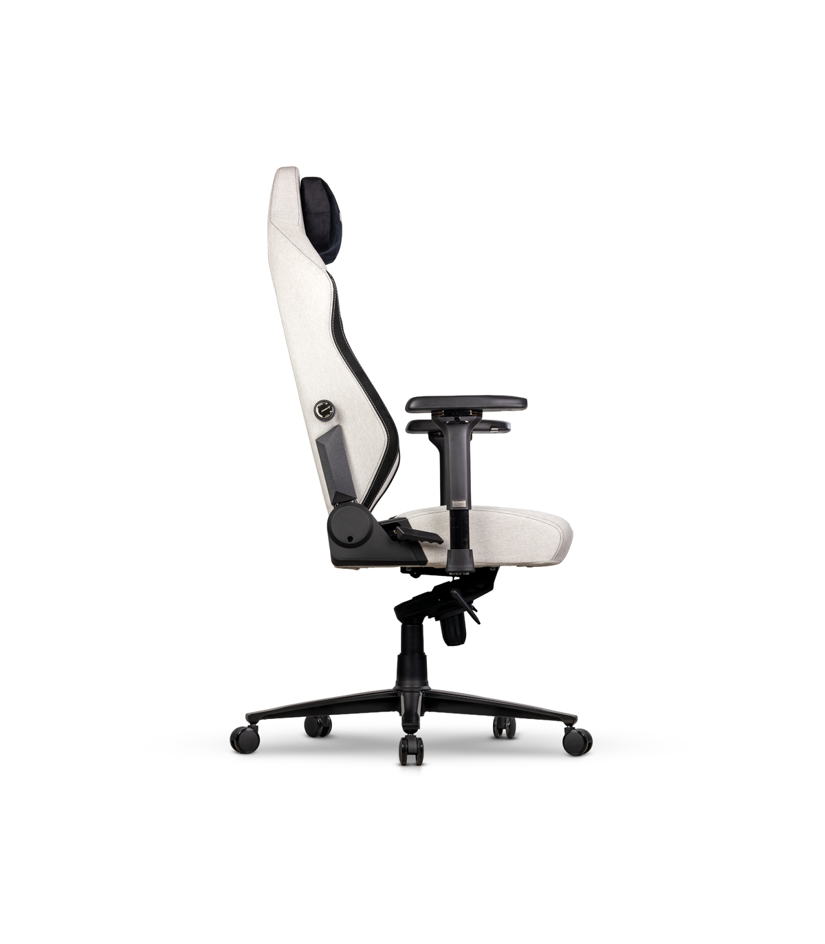 Silla gaming phoenix monarch remaster tela gris y negro talla r