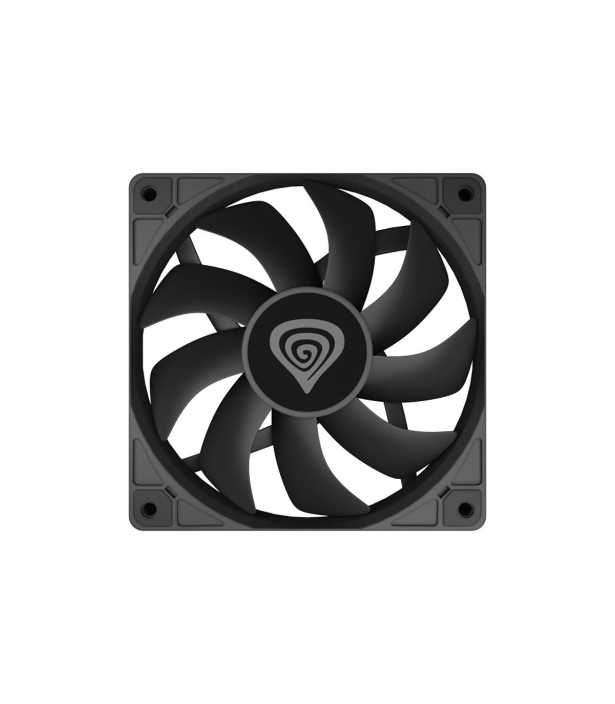 Ventilador caja genesis oxal 120 negro 120mm