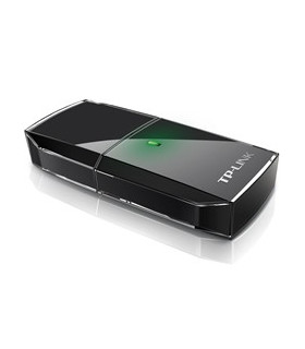 Adaptador usb 2.0 dual band wifi ac600 2.4 ghz y 5ghz tp - link negro