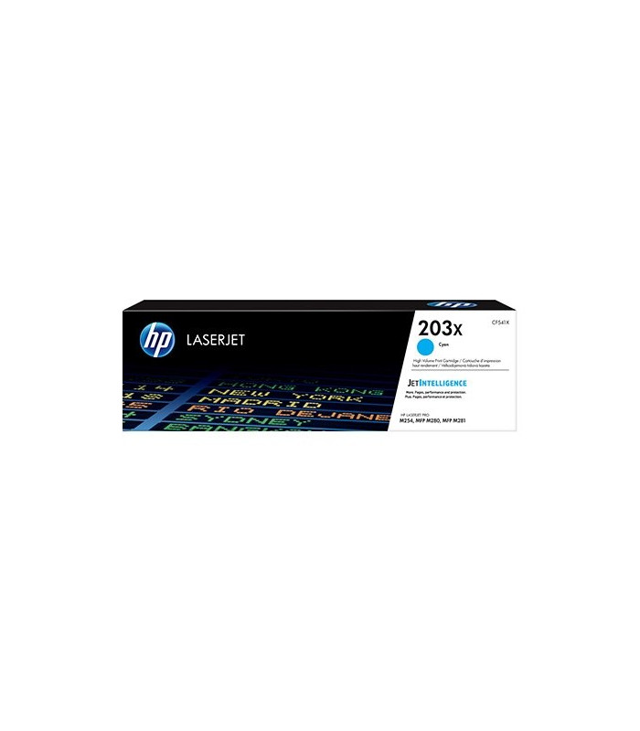 Toner hp original laserjet 203x cyan