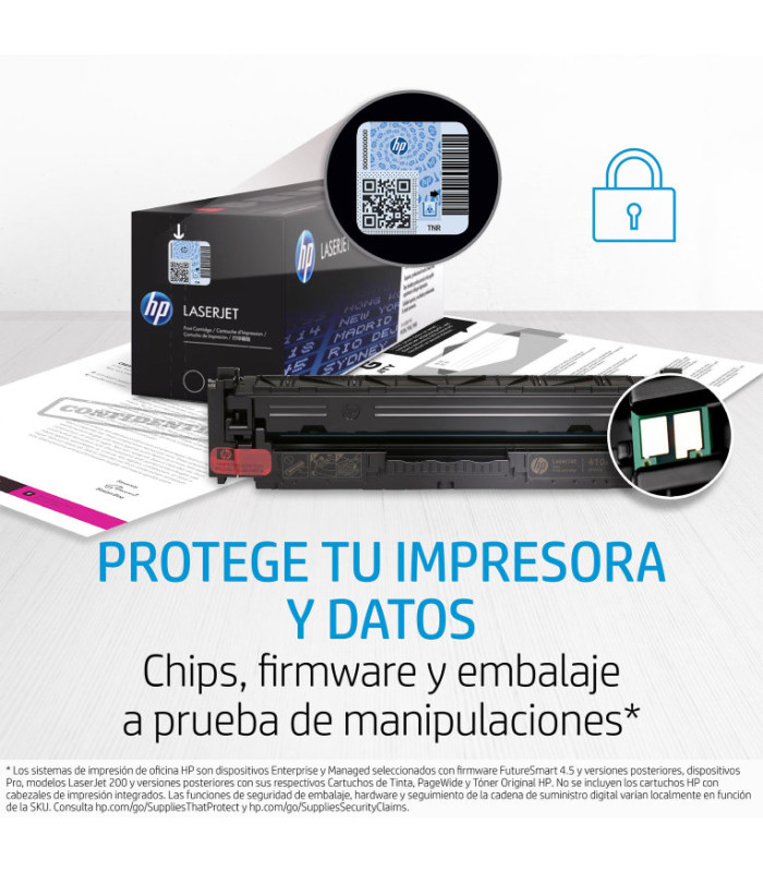 Toner hp original laserjet 203x cyan