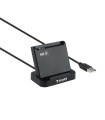 Lector de tarjetas externo tooq tqr - 220b dnie vision usb 2.0 negro