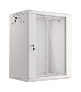 Armario lanberg 19 pulgadas 15u -  600x450 gris