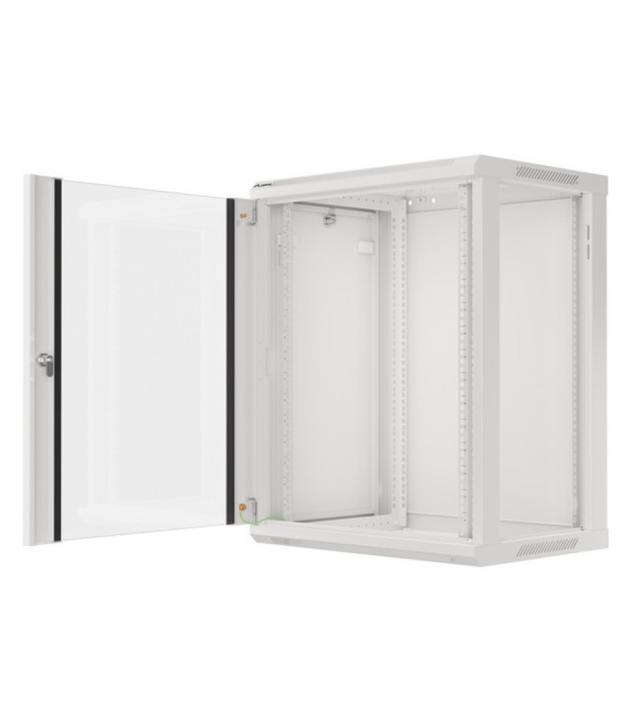 Armario lanberg 19 pulgadas 15u -  600x450 gris