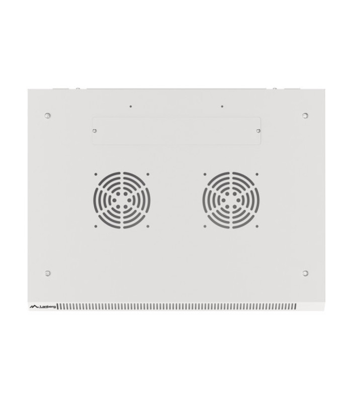 Armario lanberg 19 pulgadas 15u -  600x450 gris