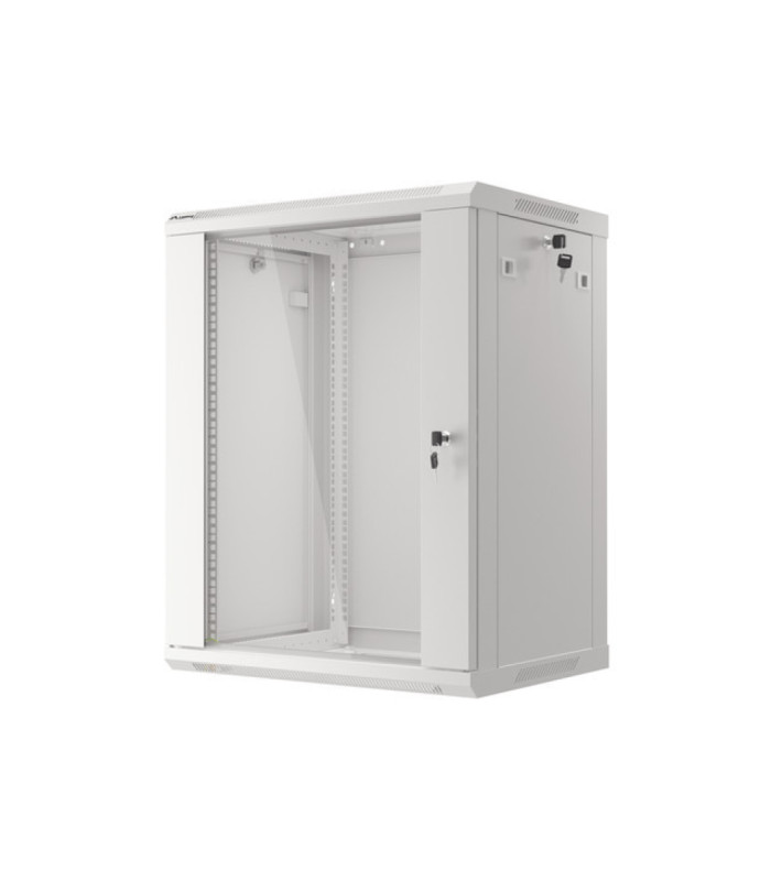 Armario lanberg 19 pulgadas 15u -  600x450 gris