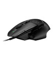 Mouse raton logitech g g502 x gaming optico usb 25600ppp negro