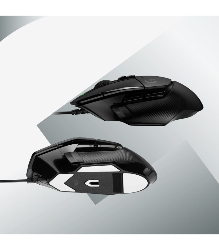 Mouse raton logitech g g502 x gaming optico usb 25600ppp negro