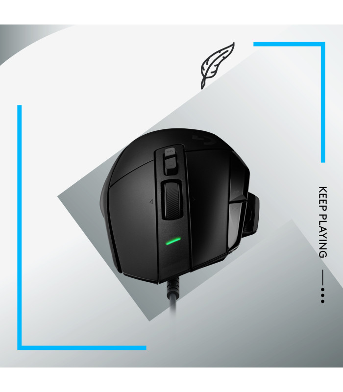 Mouse raton logitech g g502 x gaming optico usb 25600ppp negro