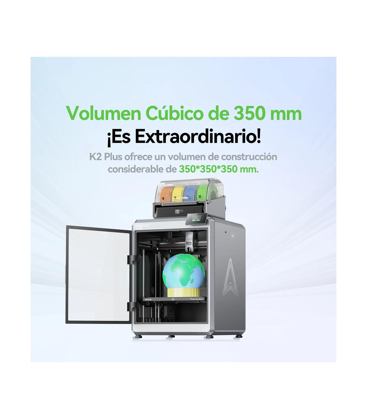 Impresora 3d creality k2 plus combo