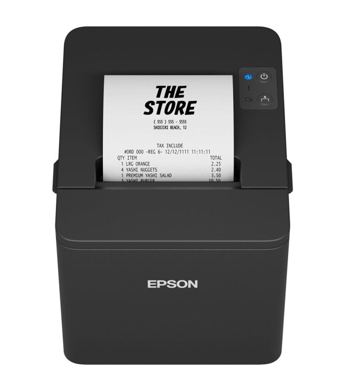 Impresora tickets epson tm - t20iv usb - rs232 negra