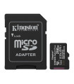 Tarjeta memoria micro secure digital sdxc 256gb kingston canvas select plus clase 10 uhs - 1 + adaptador sd