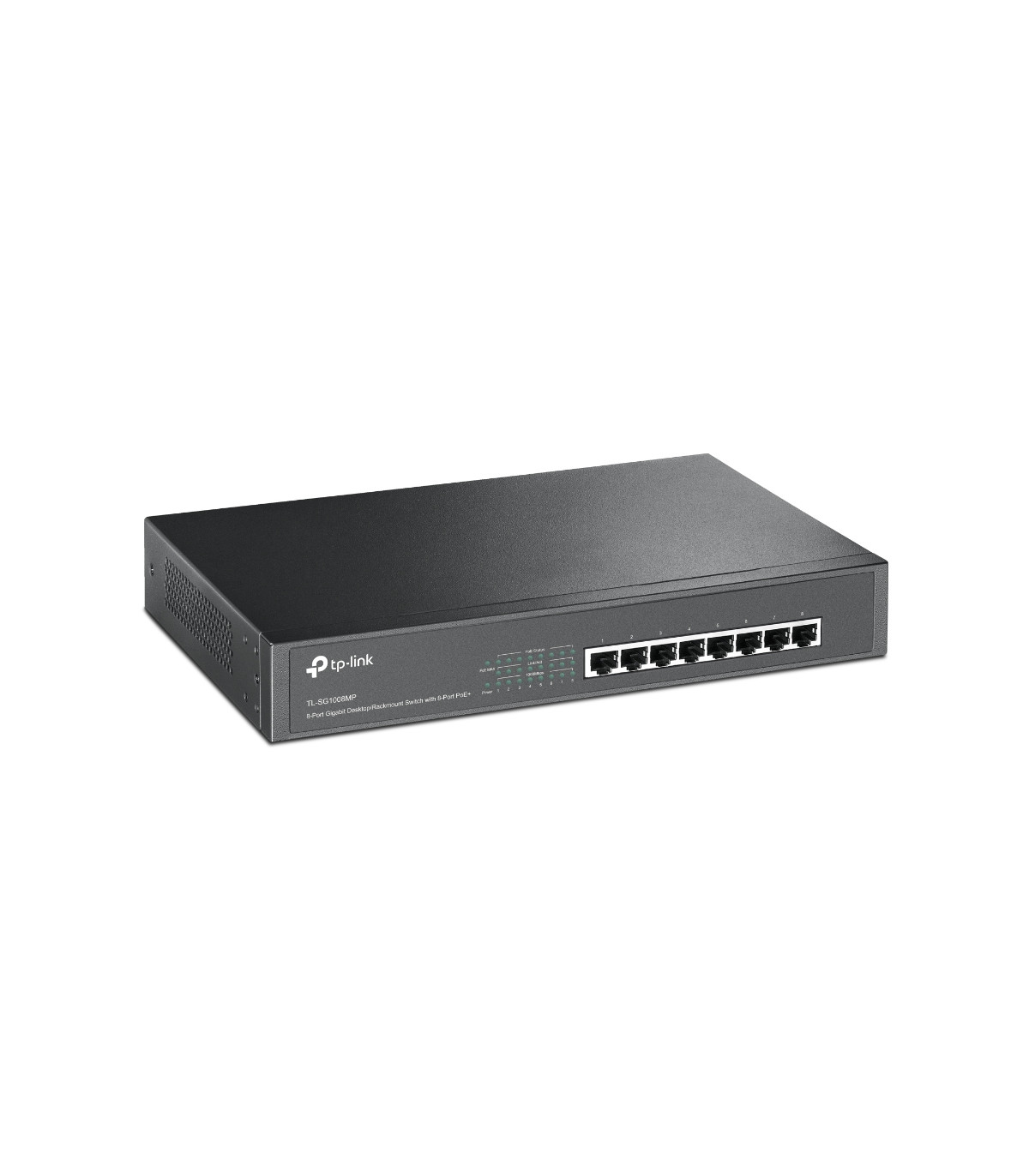 Switch 8 puertos tp - link tl - sg1008mp 10 - 100 - 1000 poe+