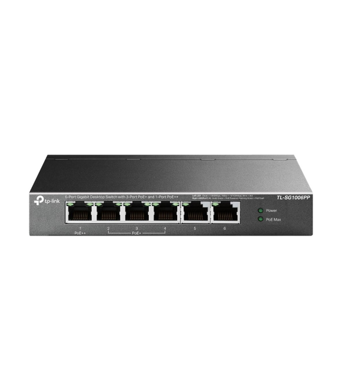 Switch tp - link tl - sg1006pp 6 puertos
