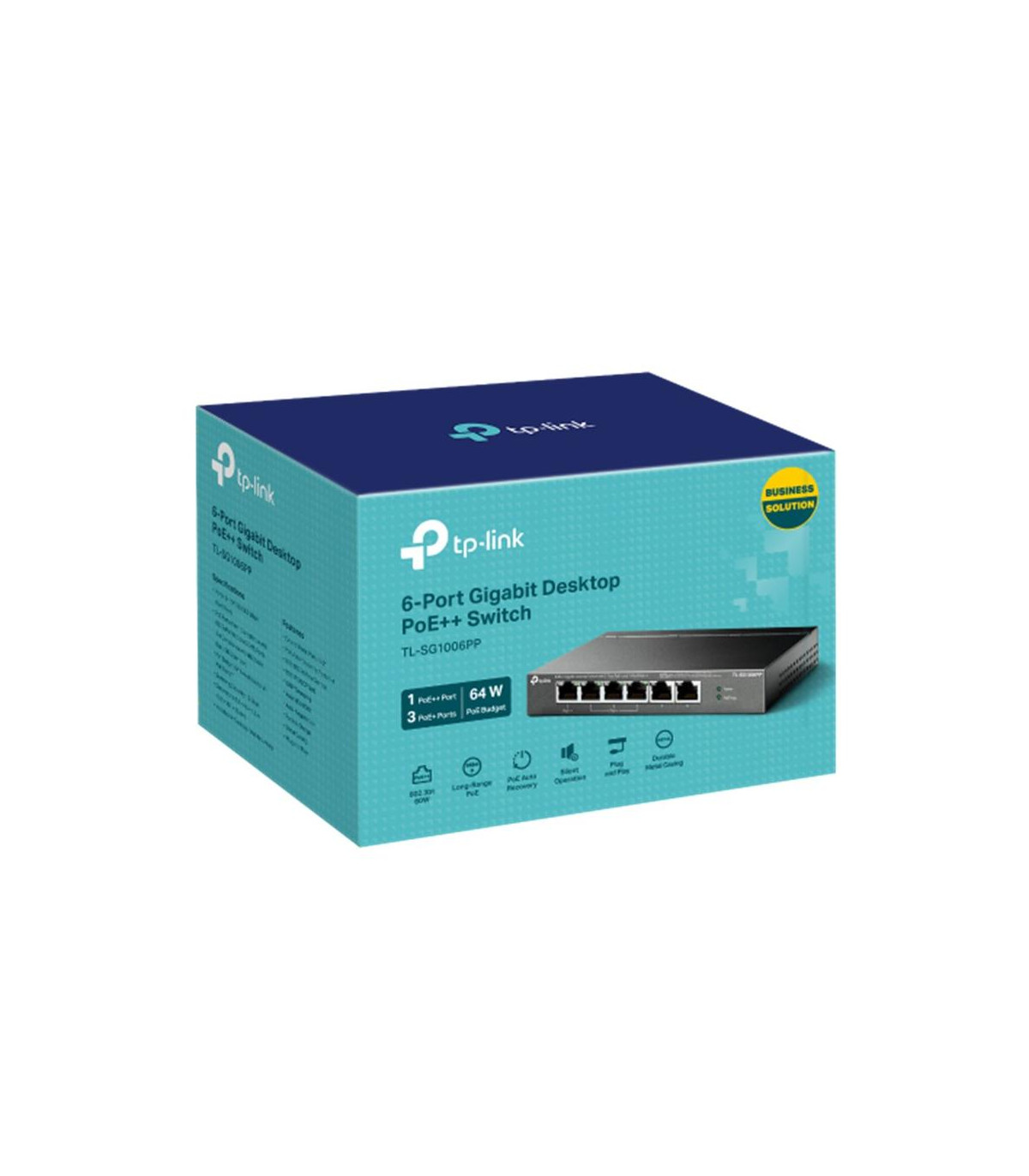 Switch tp - link tl - sg1006pp 6 puertos