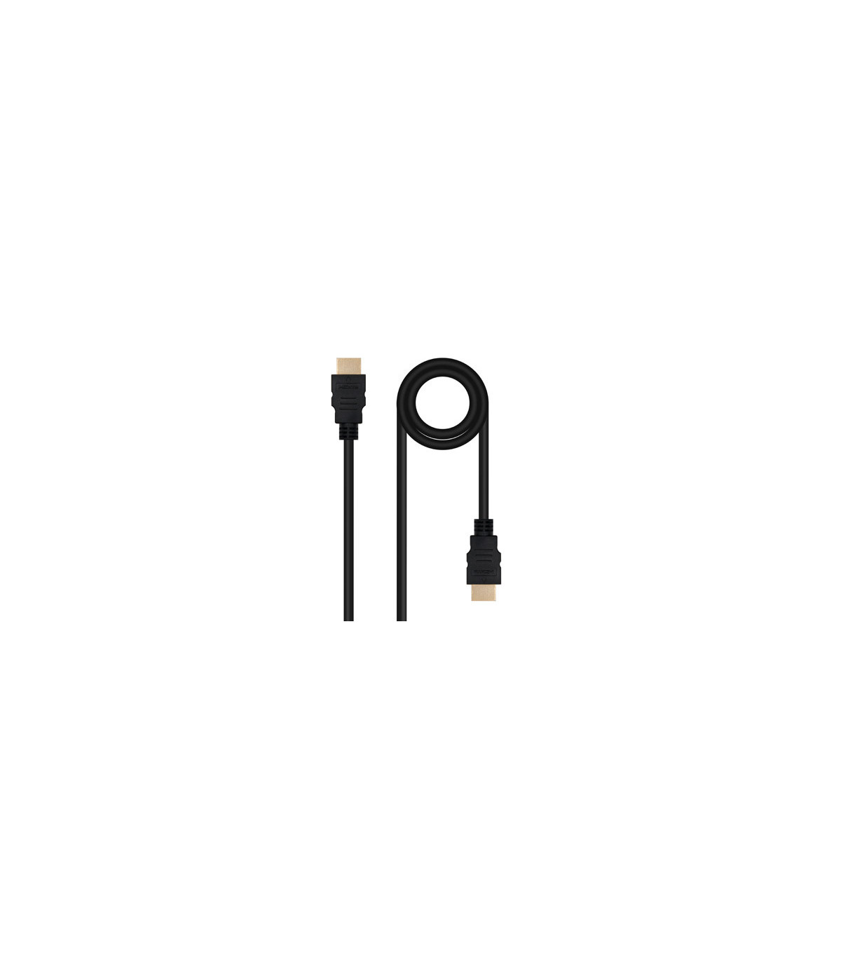 Cable hdmi 2.0 nanocable 10m - macho - macho -  negro