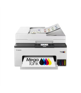 Multifunción inyección canon maxify gx2051 megatank color fax - a4 - red - wifi - adf - 3 botellas negro