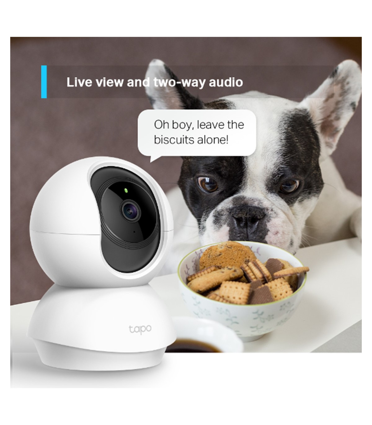 Camara wifi tp - link tc70 fhd vision nocturna audio bidireccional
