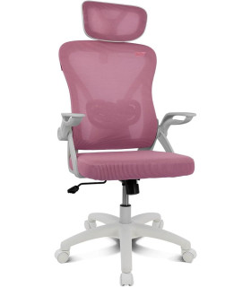 Silla gaming drift drair35 blanca - rosa