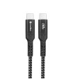 Cable coolbox carga mas datos micro usb - c 60w 1.2m