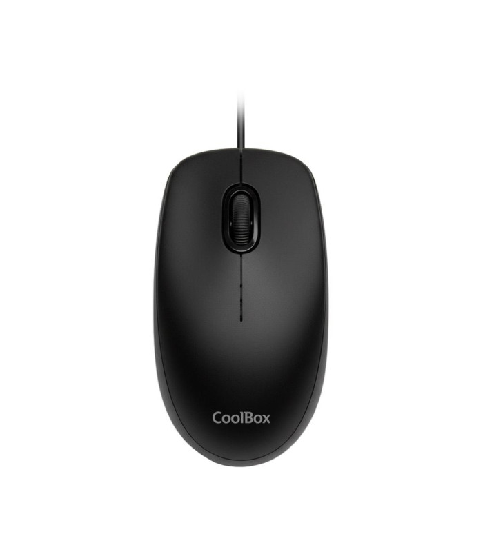 Mouse raton coolbox usb 01 1600 dpi negro