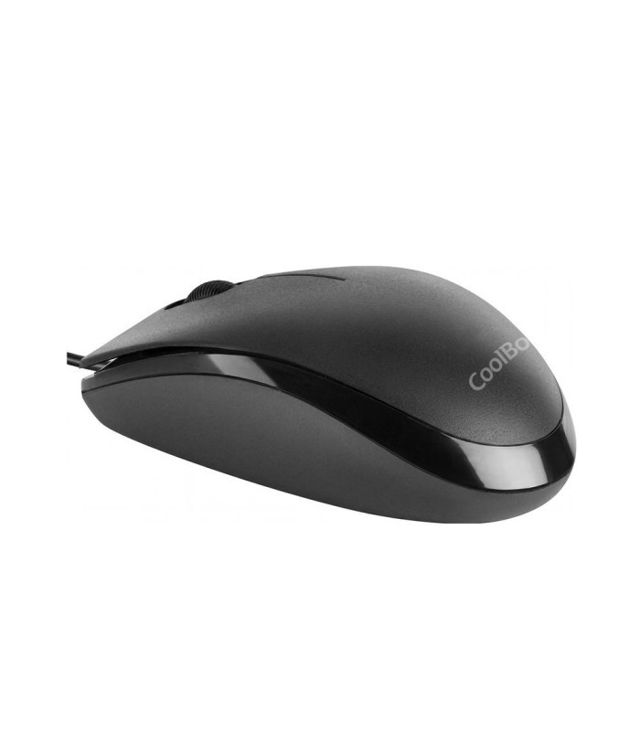 Mouse raton coolbox usb 01 1600 dpi negro