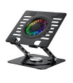 Soporte - base refrigeracion para portatil coolbox coolair 1vrgb ajustable haste 17 pulgadas negro