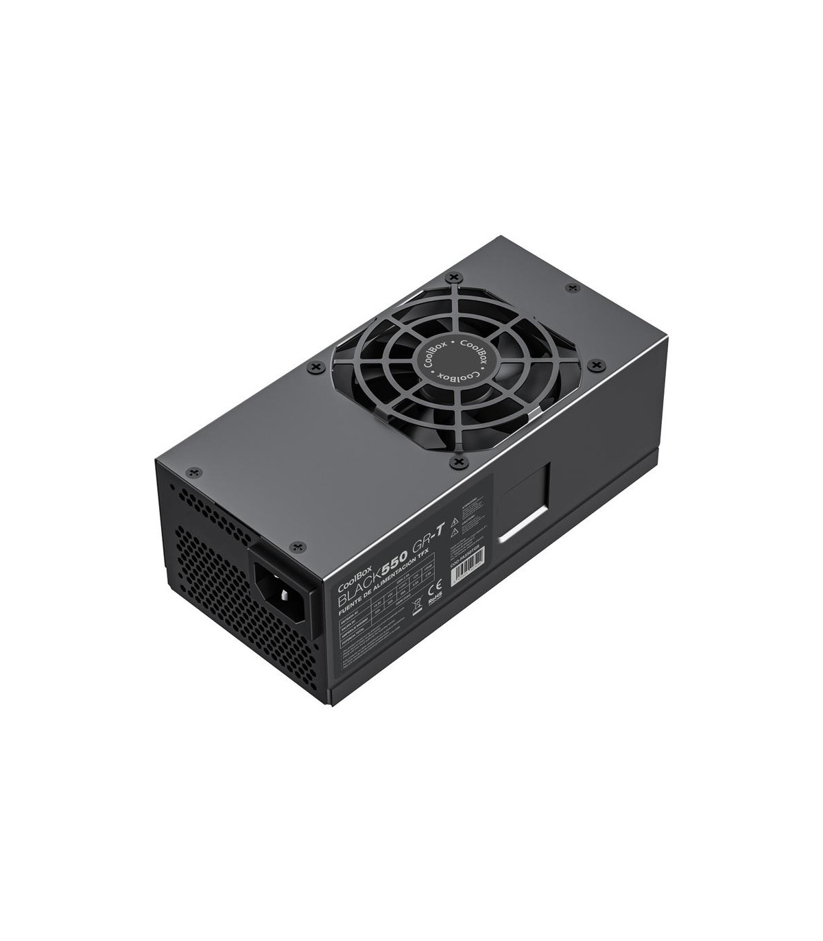 Fuente de alimentacion coolbox tfx black 550w 0gr - t